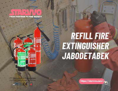 Refill / Isi Ulang Fire Extinguisher JABODETABEK | STARVVO Fire Extinguisher