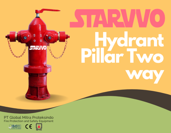 Harga Hydrant Pillar Two Ways Merk Starvvo | Sertifikat Uji Damkar