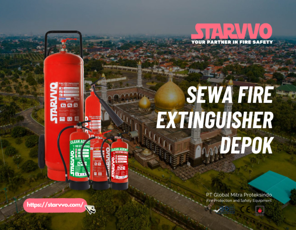 Sewa Fire Extinguisher Depok | STARVVO Fire Extinguisher