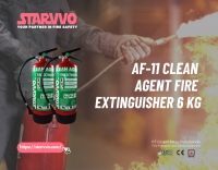 Jual AF-11 Clean Agent Fire Extinguisher 6 Kg