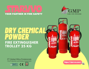 STARVVO Dry Chemical Powder Fire Extinguisher