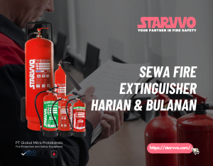 Sewa Fire Extinguisher Harian / Bulanan | STARVVO Fire Extinguisher