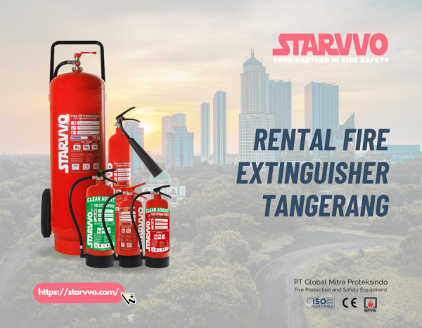 Rental Fire Extinguisher Tangerang | STARVVO Fire Extinguisher