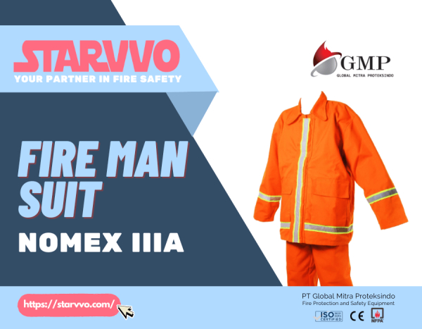 STARVVO Fireman Suit Nomex IIIA