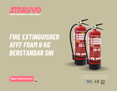 Fire Extinguisher AFFF Foam 9 Kg Berstandar SNI Terbaik