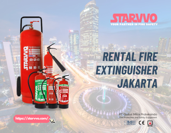Rental Fire Extinguisher Jakarta | STARVVO Fire Extinguisher