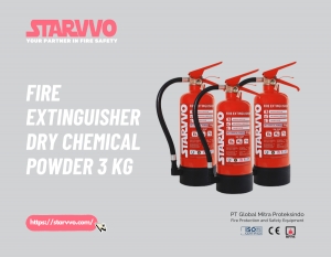 Fire Extinguisher Dry Chemical Powder 3 Kg
