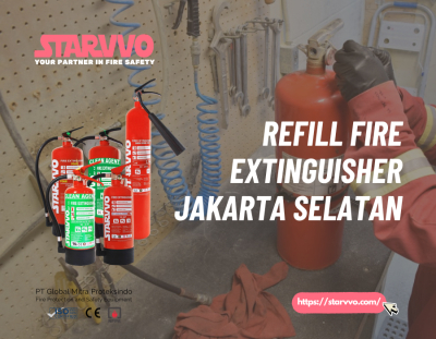 Refill / Isi Ulang Fire Extinguisher Jakarta Selatan | STARVVO Fire Extinguisher