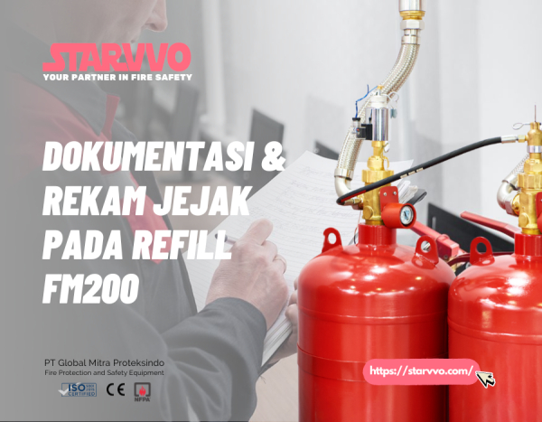 Pentingnya Dokumentasi dan Rekam Jejak Pada Refill FM200 Fire Suppression System
