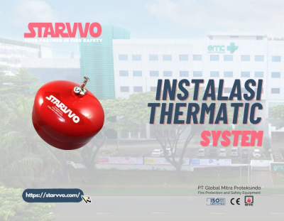 Instalasi Thermatic System di RS EMC Alam Sutera