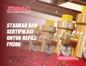 Standar Refill FM200 Terbaik | STARVVO Fire Suppression System