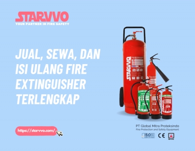 Jual, Sewa, dan Isi Ulang Fire Extinguisher Terlengkap
