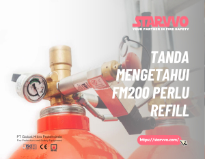 Tanda-Tanda Bahwa FM200 Memerlukan Refill / Isi Ulang