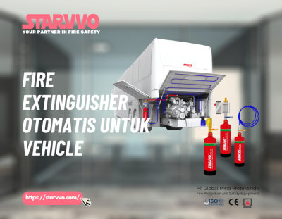 Fire Extinguisher Otomatis Kendaraan (Vehicle) | STARVVO FireTRAP System